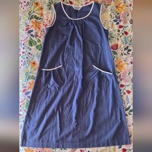 Blair A-Line Skirt in Deep Blue